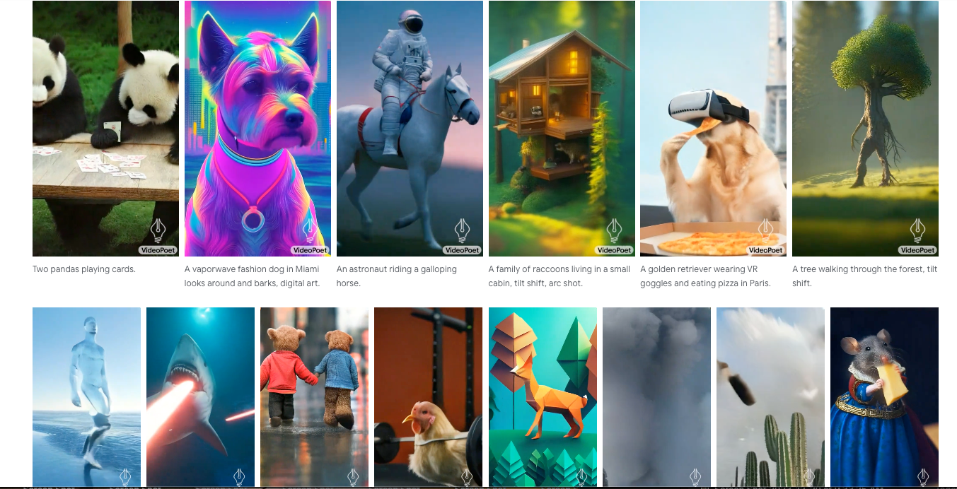 Try Google’s New VideoPoet AI Tool